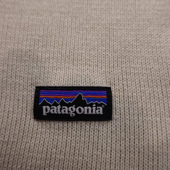 Patagonia Better Sweater Jacket Girls XL (14) Oatmeal Fleece Zip-Up Outdoor - Picture 2 of 13